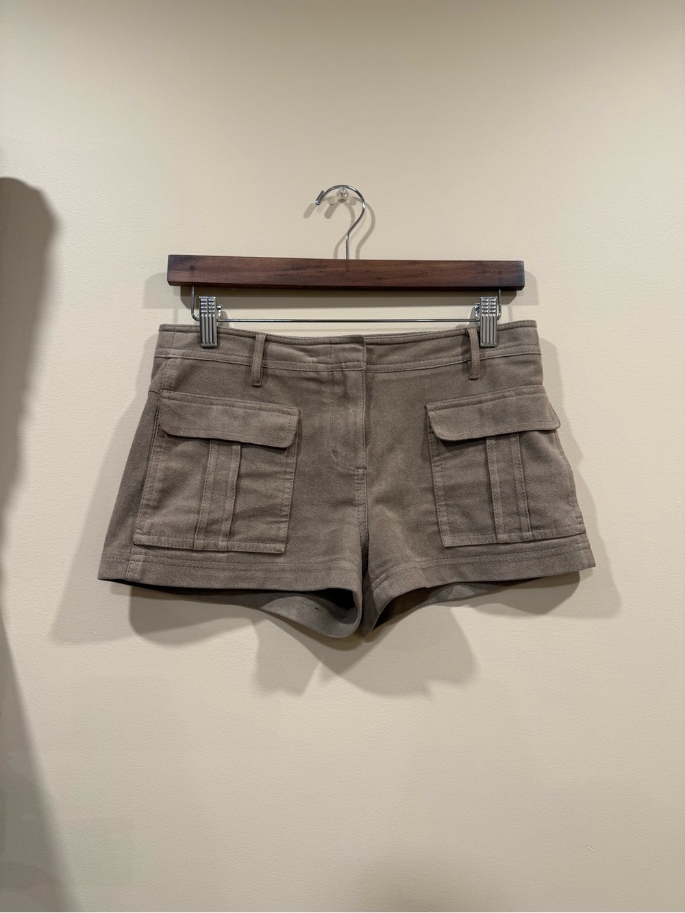 Faux Suede Shorts